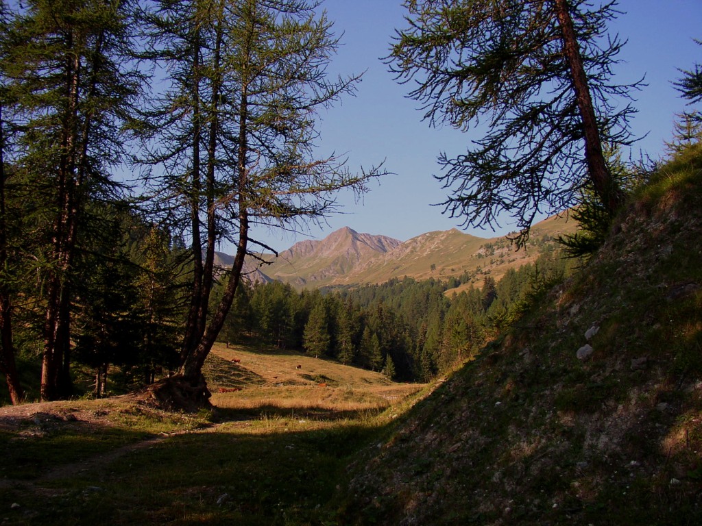 en direction du Mont Jovet