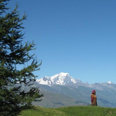 sur le sentier des alpages enchantés