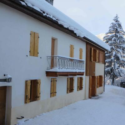 la maison l'hiver