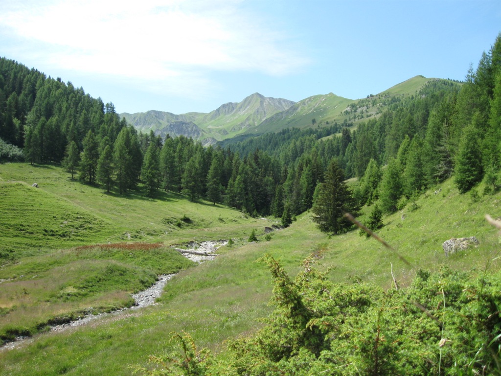 en direction du Mont Jovet